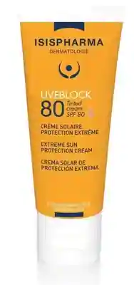 ISIS PHARMA UVEblock SPF80 cream tinted