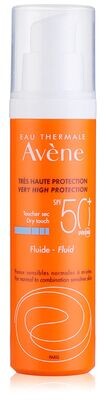 AVENE SUNBLOCK FLUID Tinted 50+ sunblock