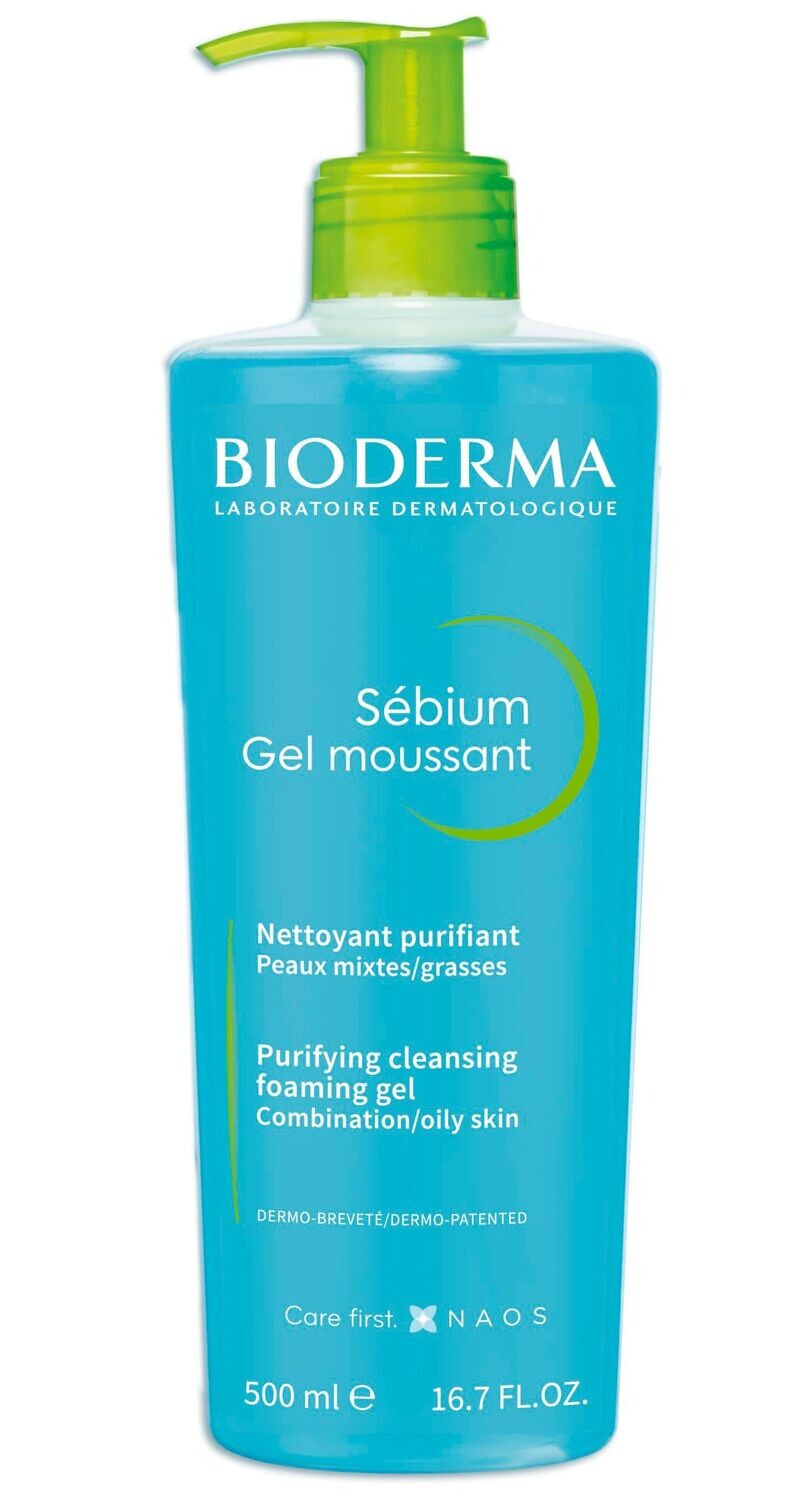 BIODERMA SEBIUM MOUSSANT GEL 500ml