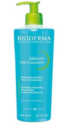 BIODERMA SEBIUM MOUSSANT GEL 500ml