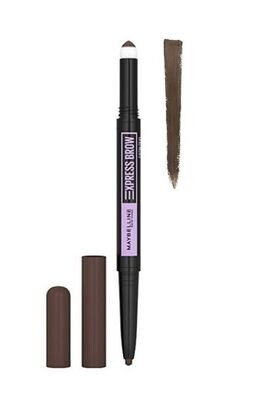 MAYBELLINE EXP BROW SATIN DUO NU 04 DARK BROWN