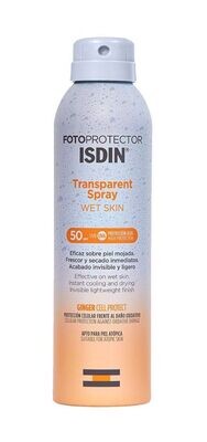 ISDIN Transparent Spray Wet Skin SPF50+ 250ml