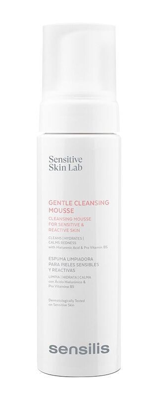 Gentle cleansing mousse