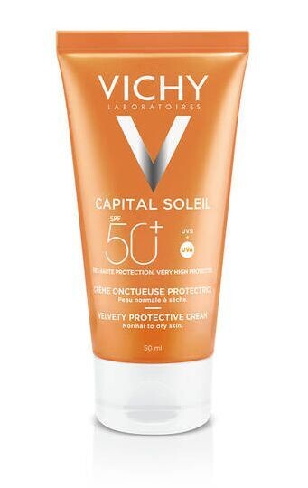 Capital Soleil Velvety Sunscreen for Normal to dry Skin SPF 50 50m