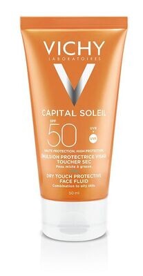 Capital Soleil Dry Touch Anti Shine Sunscreen for Combination to Oily Skin SPF50 50ml