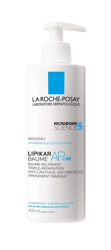 Lipikar Baume Ap+M Moisturizing for Dry and Eczema-Prone Skin 400ml