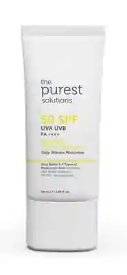 SOLUTIONS Daily Ultimate Moisturizer Invisible UV Protection Shea Butter & 4 Types of Hyaluronic Acid combined with Broad - Spectrum SPF 50+ sun protection SOLUTIONS Daily Ultimate Moisturizer Invisible UV Protection Shea Butter & 4 Types of Hyaluronic Acid combined with Broad - Spectrum SPF 50+ sun protection
