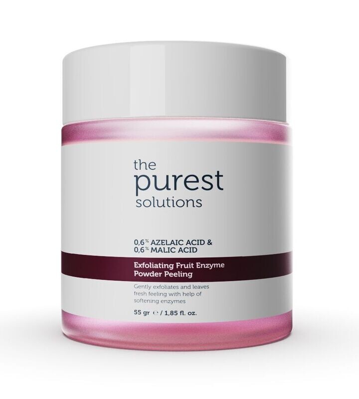 SOLUTIONS Exfoliating Fruit Enzyme Powder Peeling 0,6% Azelaic Acid & 0,6%