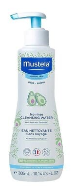 MUSTELA No-Rinse Baby Cleansing Water with Avocado