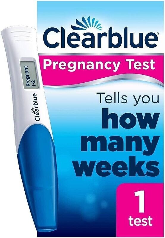 CLEAR BLUE اختبار الحمل يخبرك بعدد الاسابيع