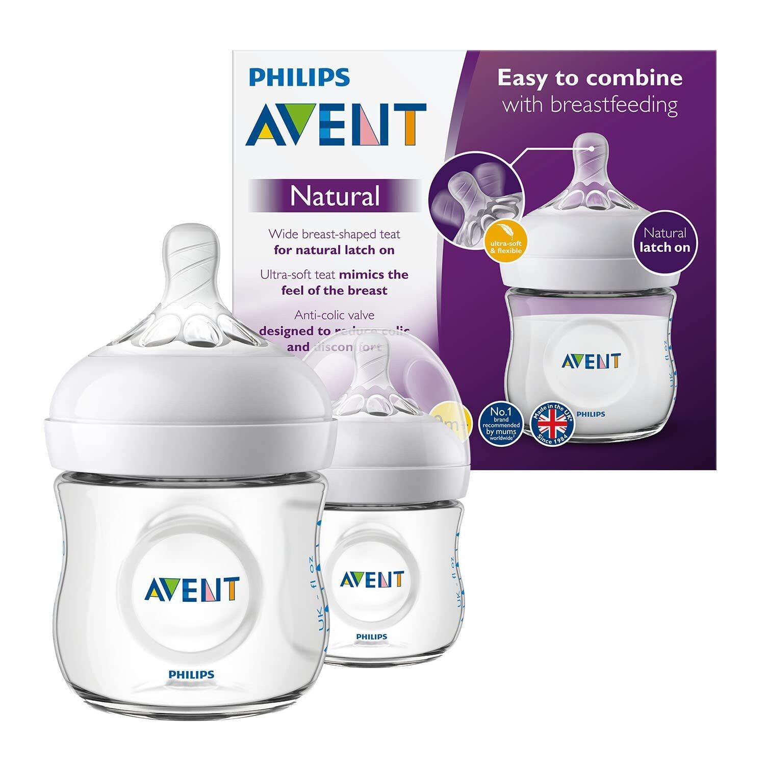 AVENT BOTTELS 125ML