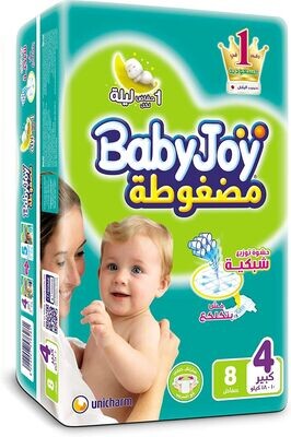 BABY JOY DIPERS SIZE 4
