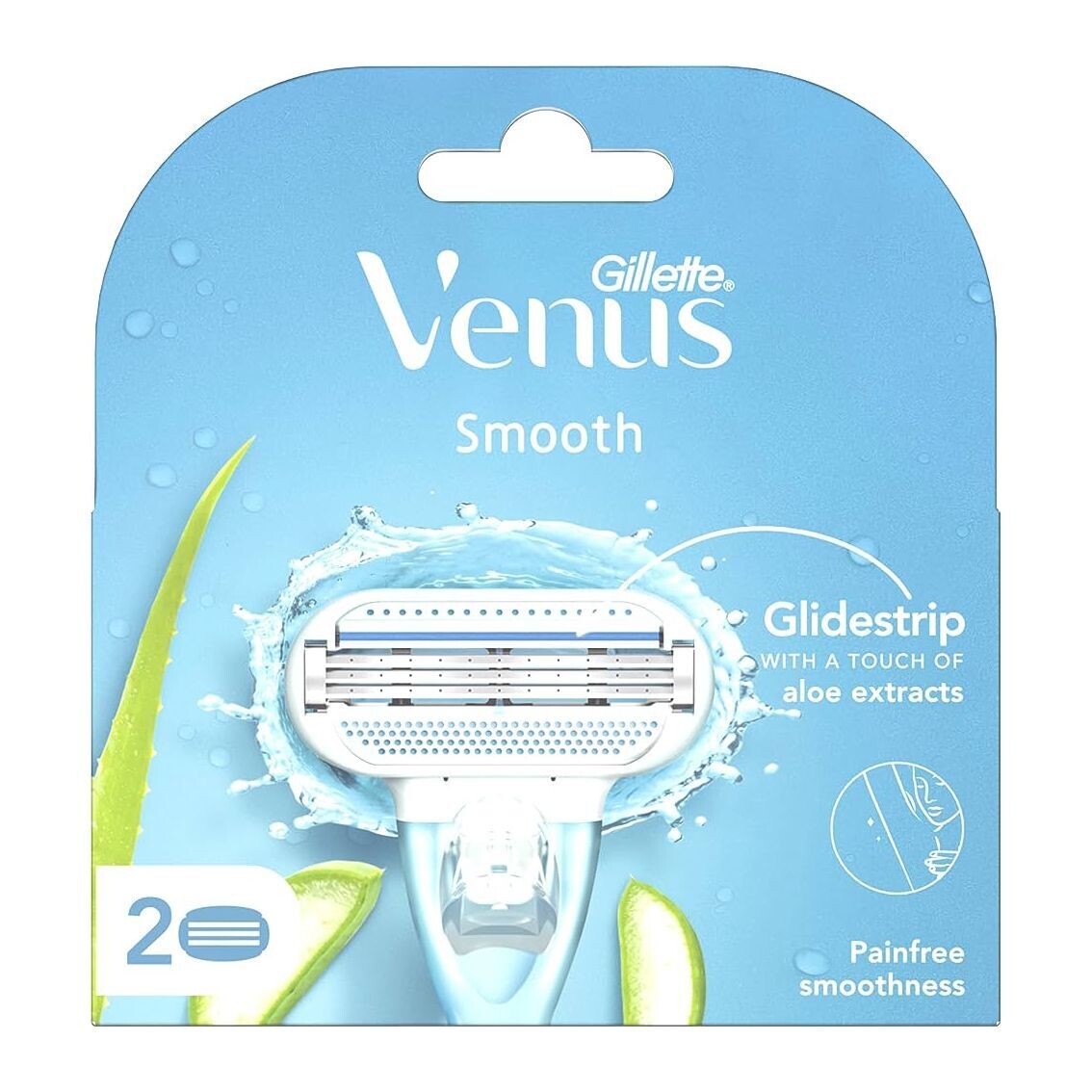 Venus smooth aloe extract 2pcs