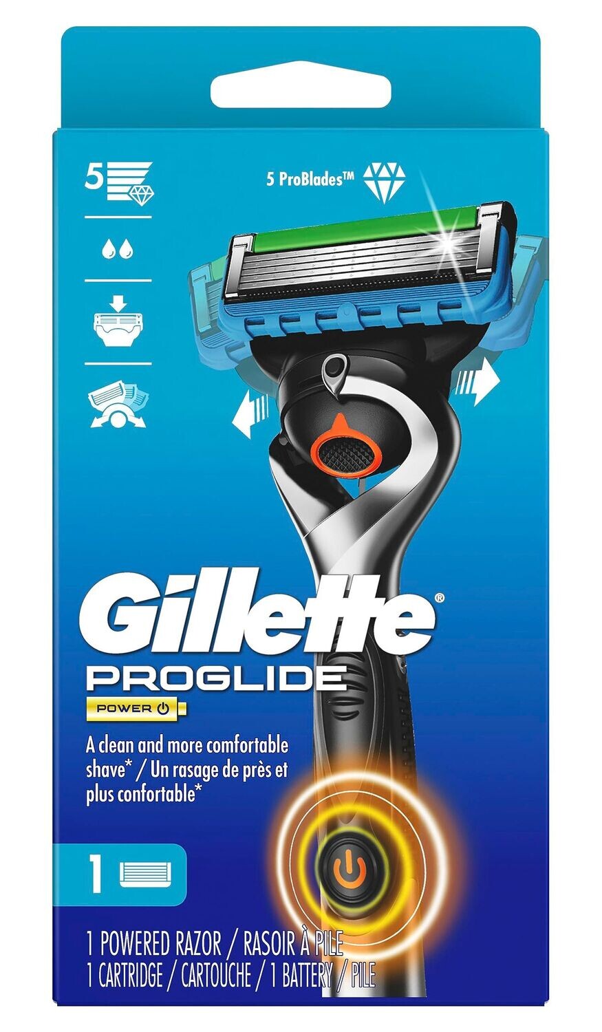 Gillette Fusion 5 /proglide power 
