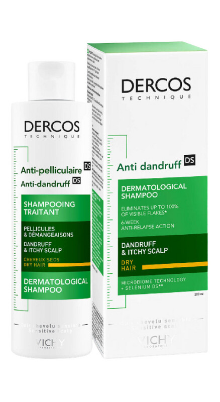 Vichy Dercos Anti Dandruff Shampoo for Dry hair 200ml