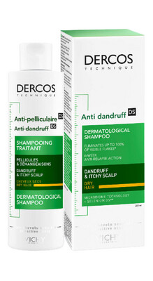 Vichy Dercos Anti Dandruff Shampoo for Dry hair 200ml