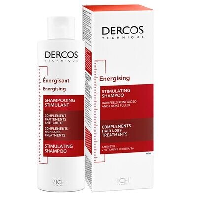 Vichy Dercos Energising Anti Hair Fall Shampoo with Aminexil 200ml