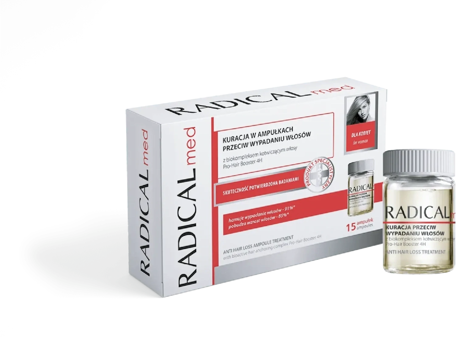 Anti Hair Loss Ampoule For Women 15*5ml