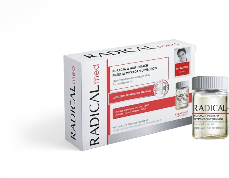 Anti Hair Loss Ampoule For Men 15*5ml