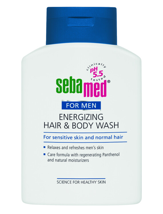 SEBAMED - Energizing Hair & Body Wash for men