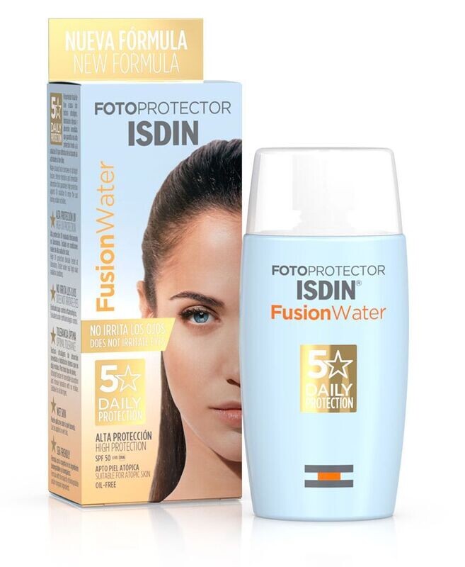 ISDIN Fusion Water No Color SPF50+ 50ml