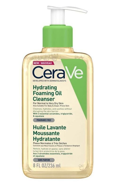 CERAVE HYDRATING FOAMING OIL CLEANSER
