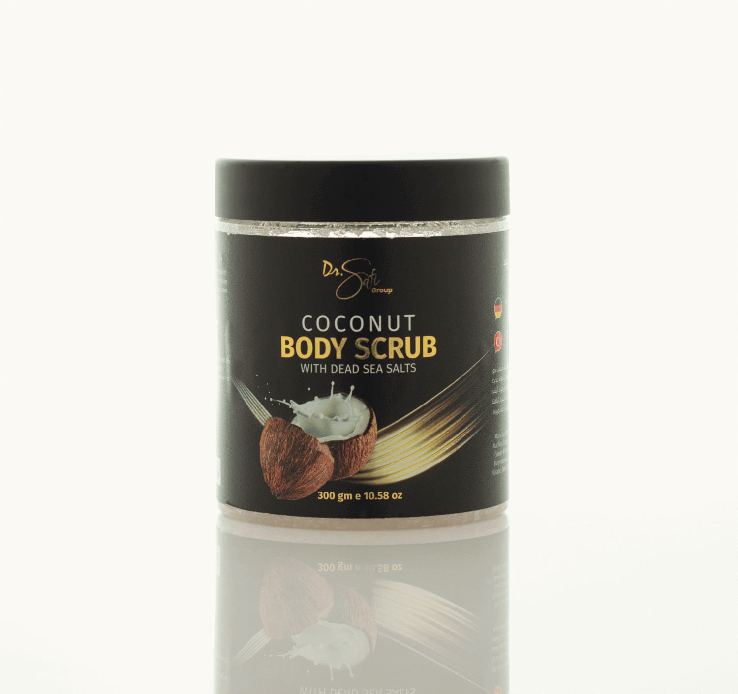 FACE AND BODY SCRUB WITH DEAD SEA MINERALS - COCONUT