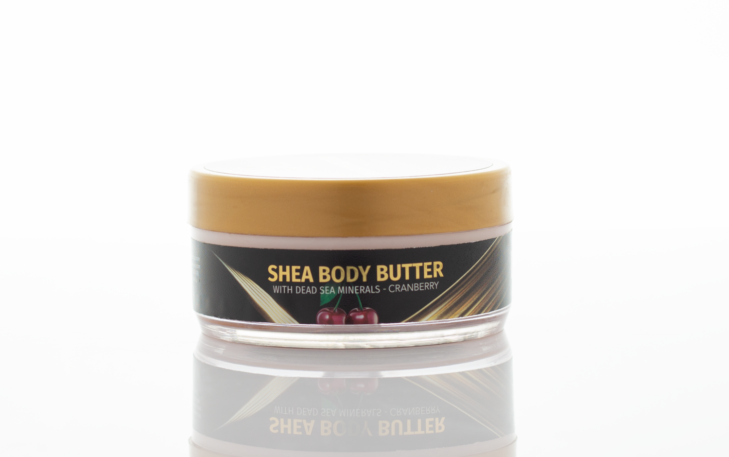 SHEA BODY BUTTER WITH DEAD SEA MINERALS -CRANBERRY