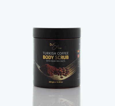 BODY SCRUB WITH DEAD SEA MINERALS - TURKISH COFFEE