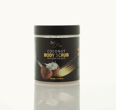 FACE AND BODY SCRUB WITH DEAD SEA MINERALS - COCONUT