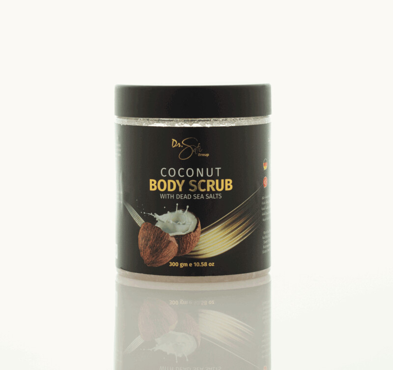 FACE AND BODY SCRUB WITH DEAD SEA MINERALS - COCONUT
