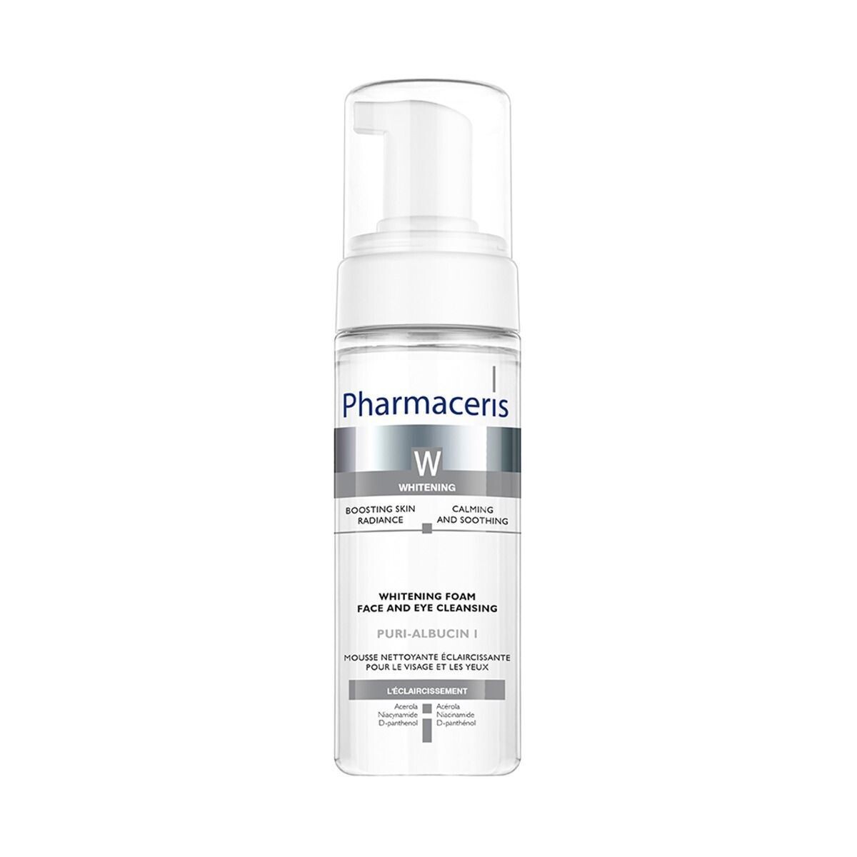WHITENING FOAM FACE AND EYE CLEANSING-W ME