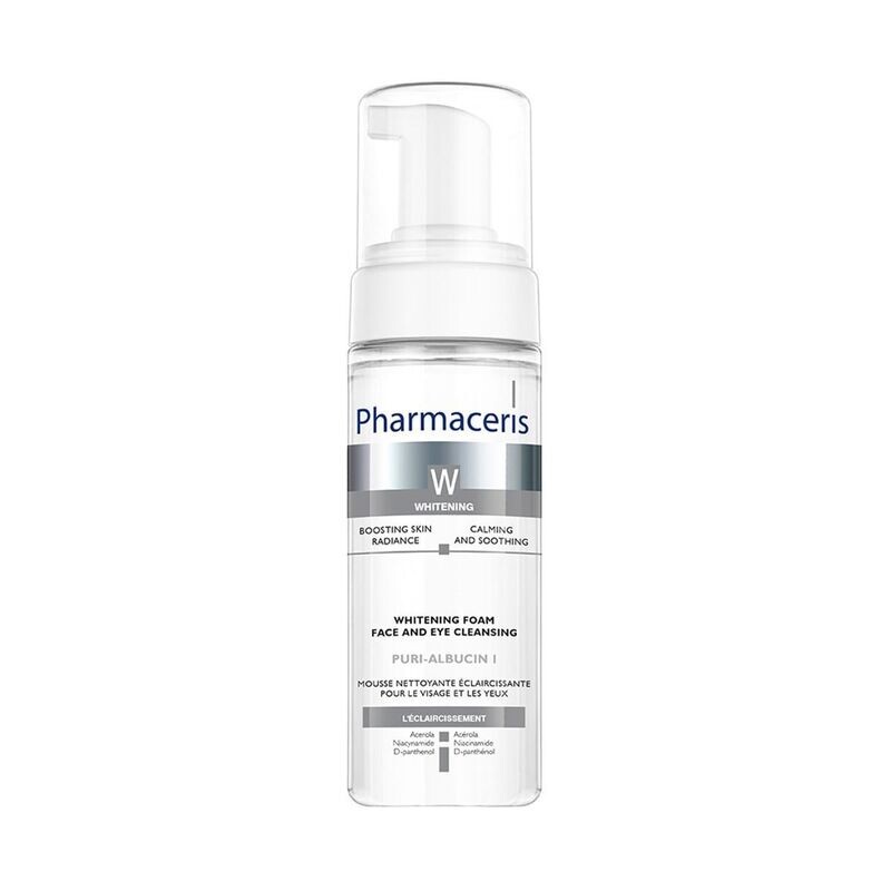 WHITENING FOAM FACE AND EYE CLEANSING-W ME
