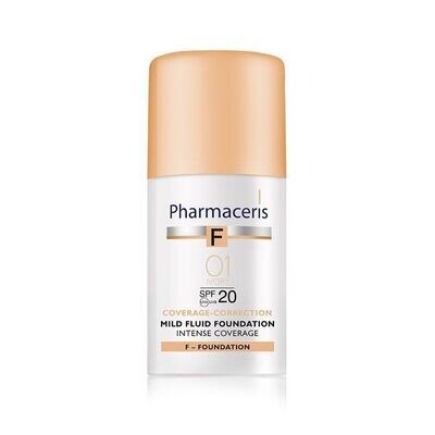 INTENSE COVERAGE MILD FLUID FOUNDATION IVORY 20+ 01-F ME