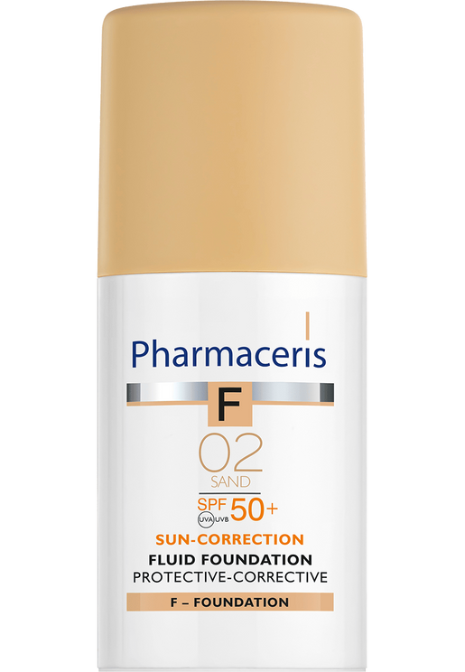 PROTECTIVE-CORRECTIVE FLUID FOUNDATION 50+ 02 SAND