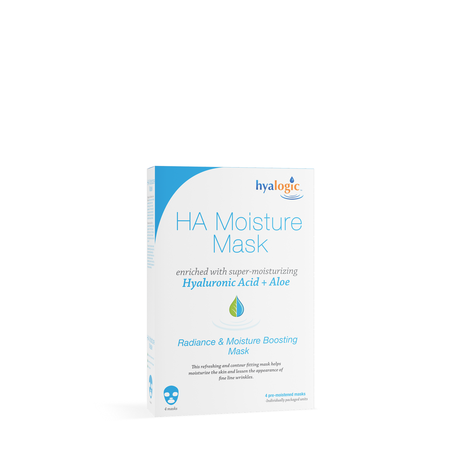 hyalogic HA Moisture Mask enriched with super moisturizing Hyaluronic Acid + Aloe