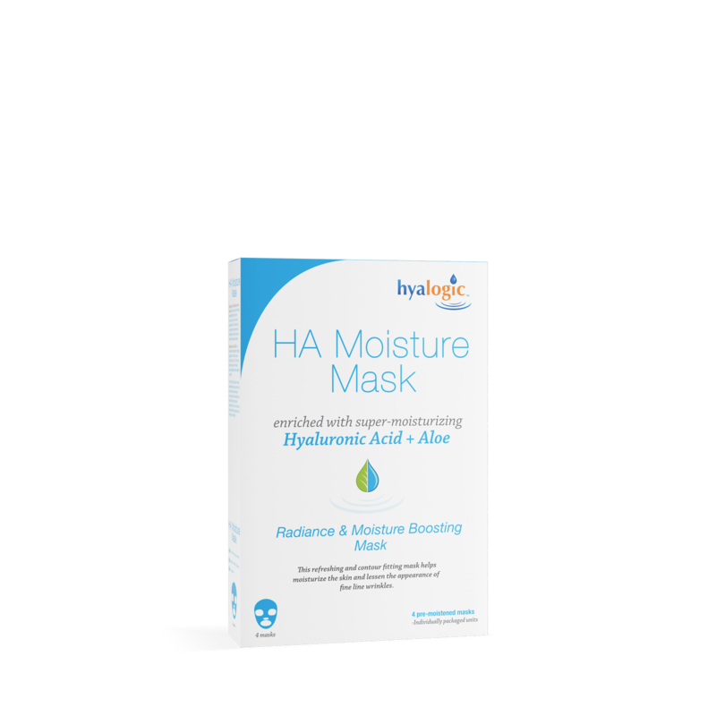 hyalogic HA Moisture Mask enriched with super moisturizing Hyaluronic Acid + Aloe