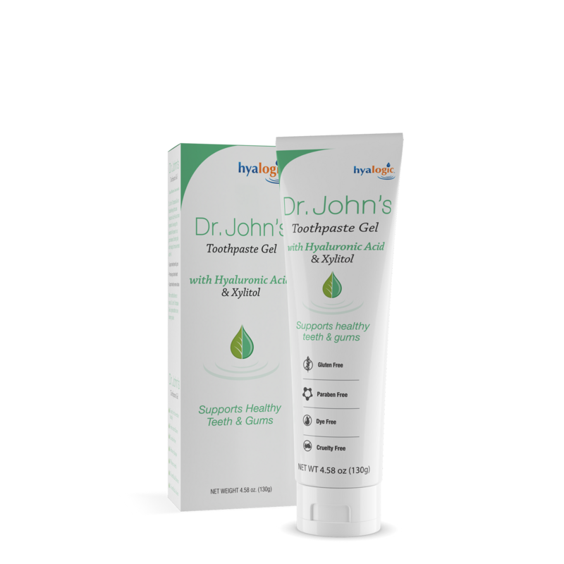 hyalogic Dr. John Toothpaste Gel with Hyaluronic Acid & Xylitol
