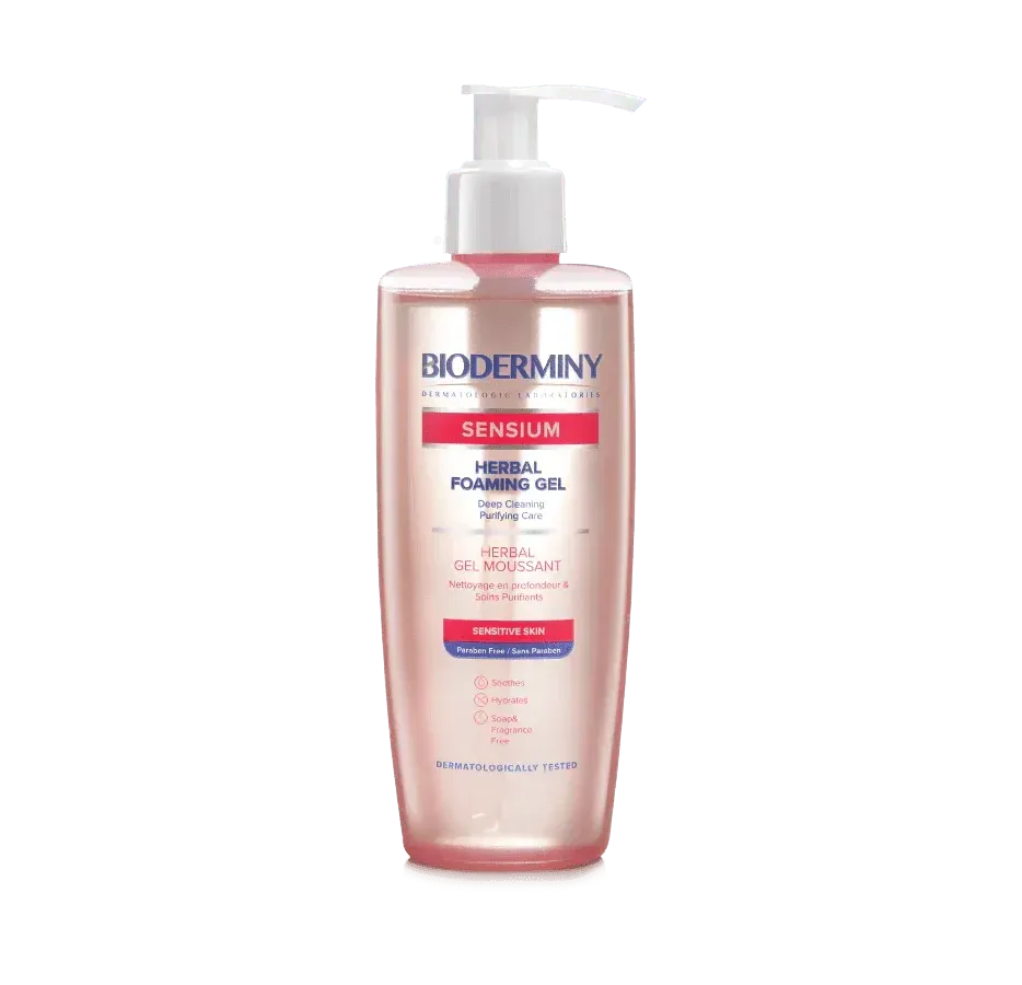Bioderminy sensium herbal foaming gel wash 200ml