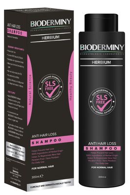 Bioderminy herbium antihairloss shampoo-normal 300ml