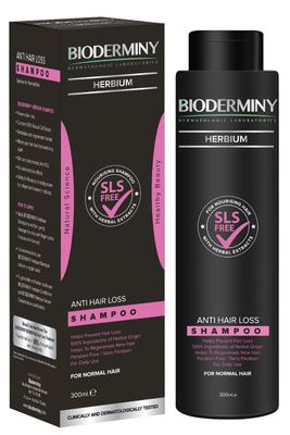 Bioderminy herbium antihairloss shampoo-oily hair 300ml