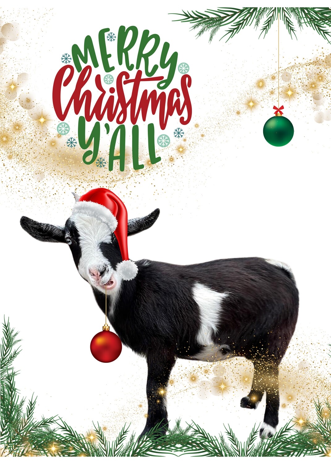 Annabelle Goat - Merry Christmas Y'All