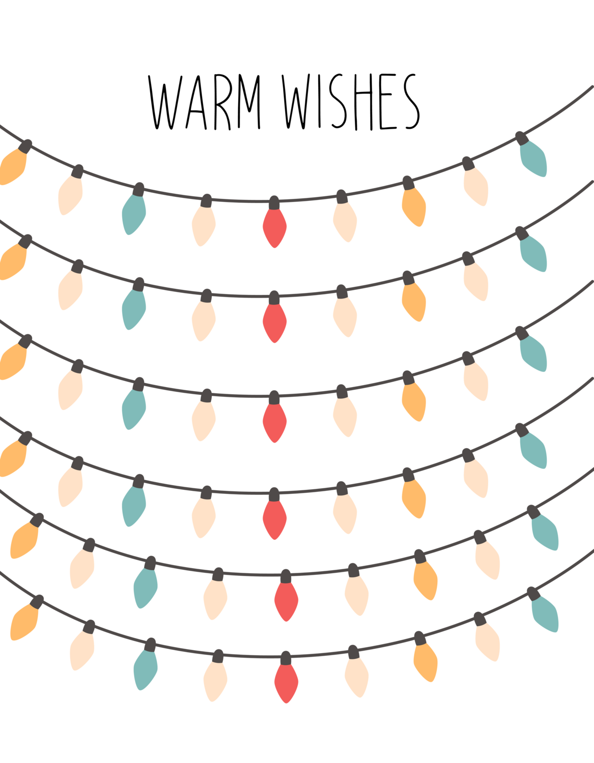 Warm Wishes - lights