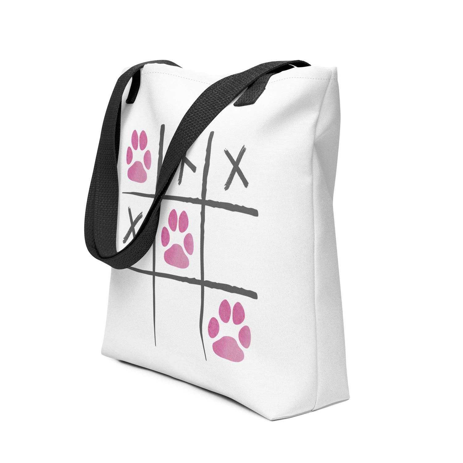 Tic Tac Paw - Tote bag