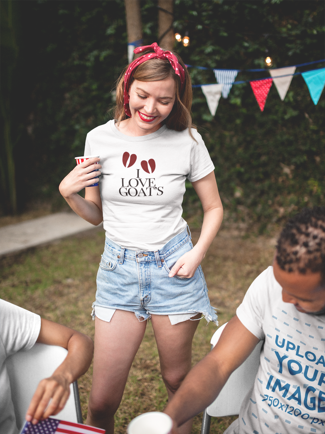 I Love Goats -   t-shirt