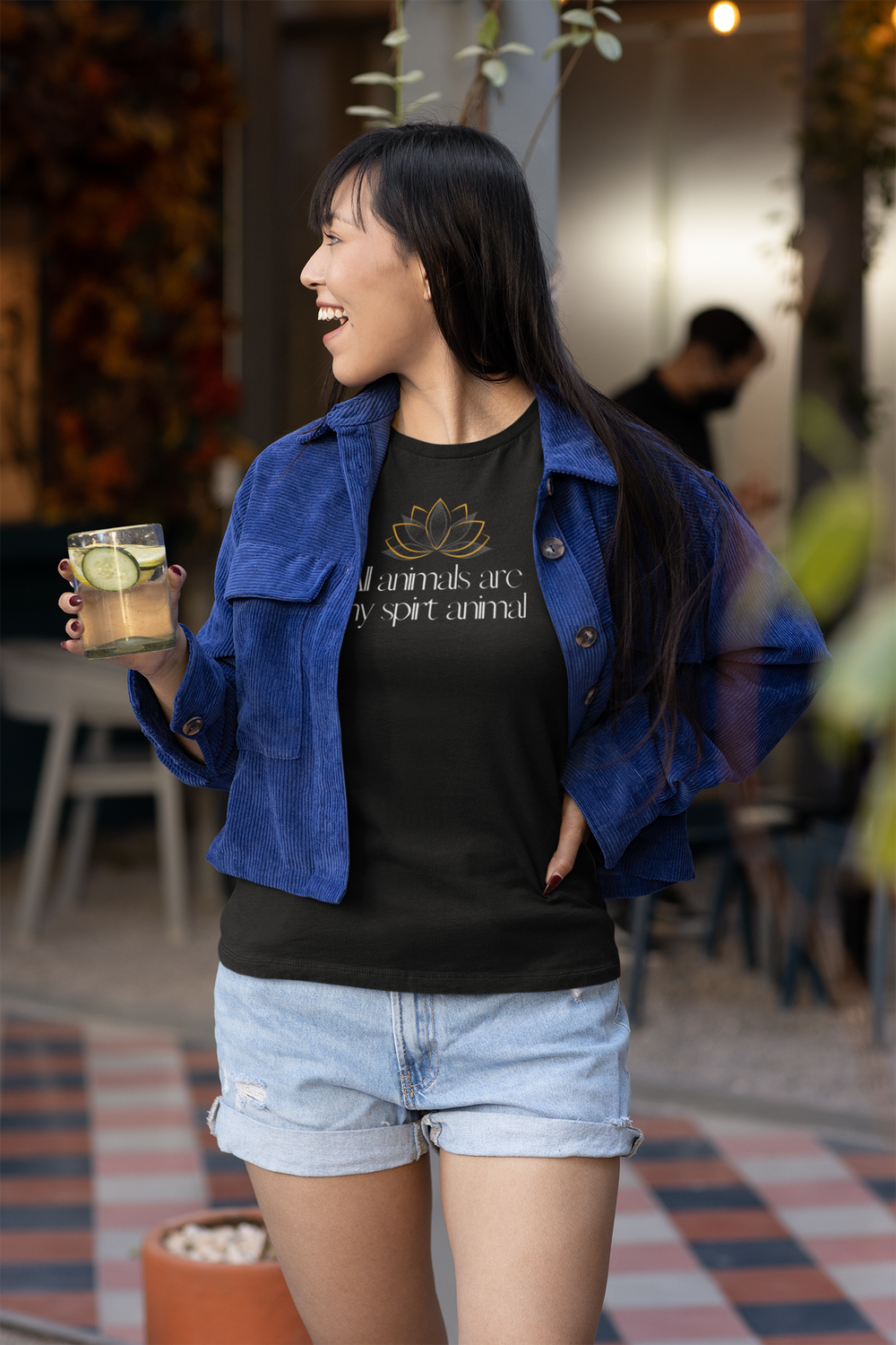 All Animals Are My Spirit Animal - Lotus t-shirt