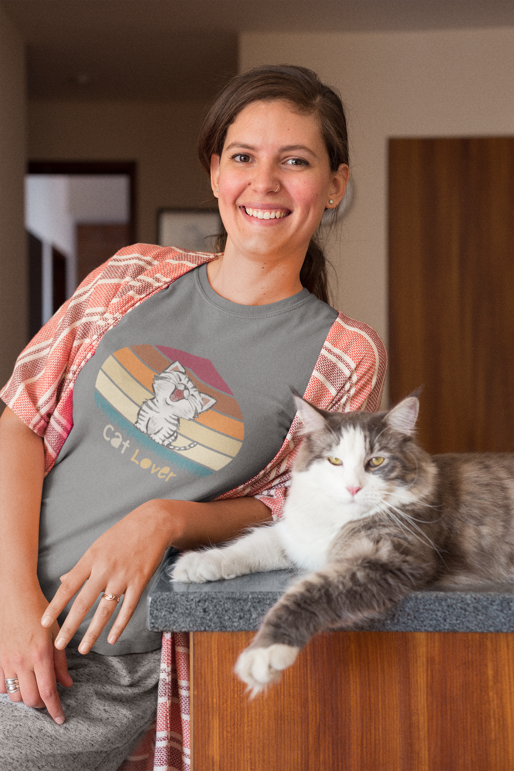 Cat Lover -  t-shirt