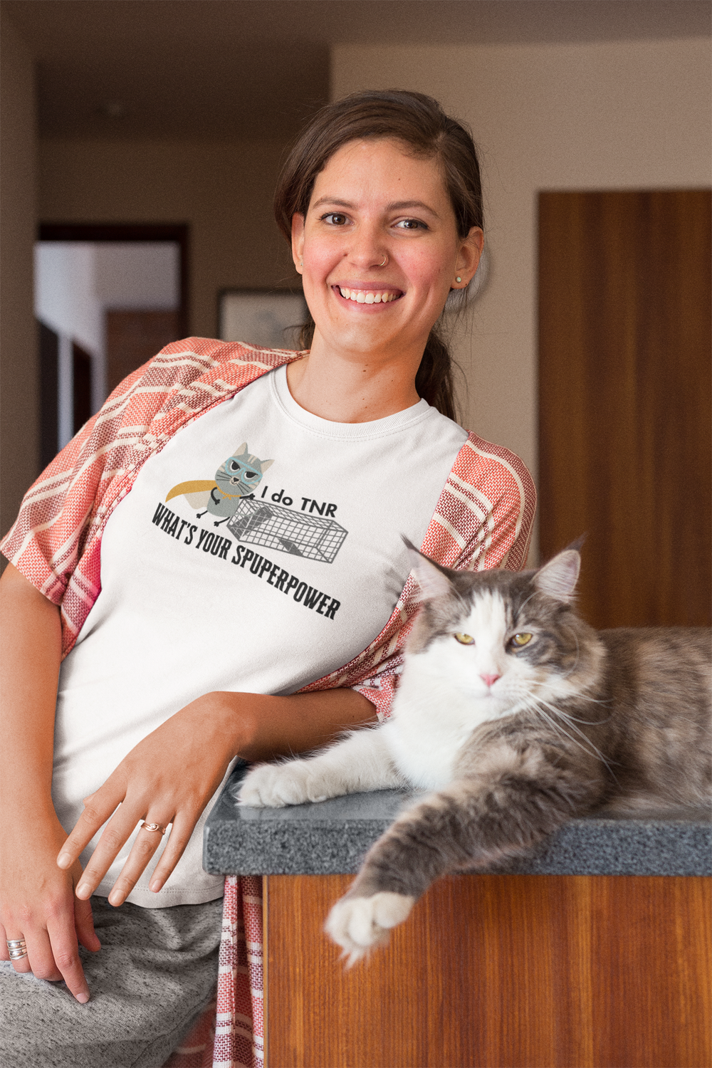 I Do TNR whats your superpower-  Unisex t-shirt