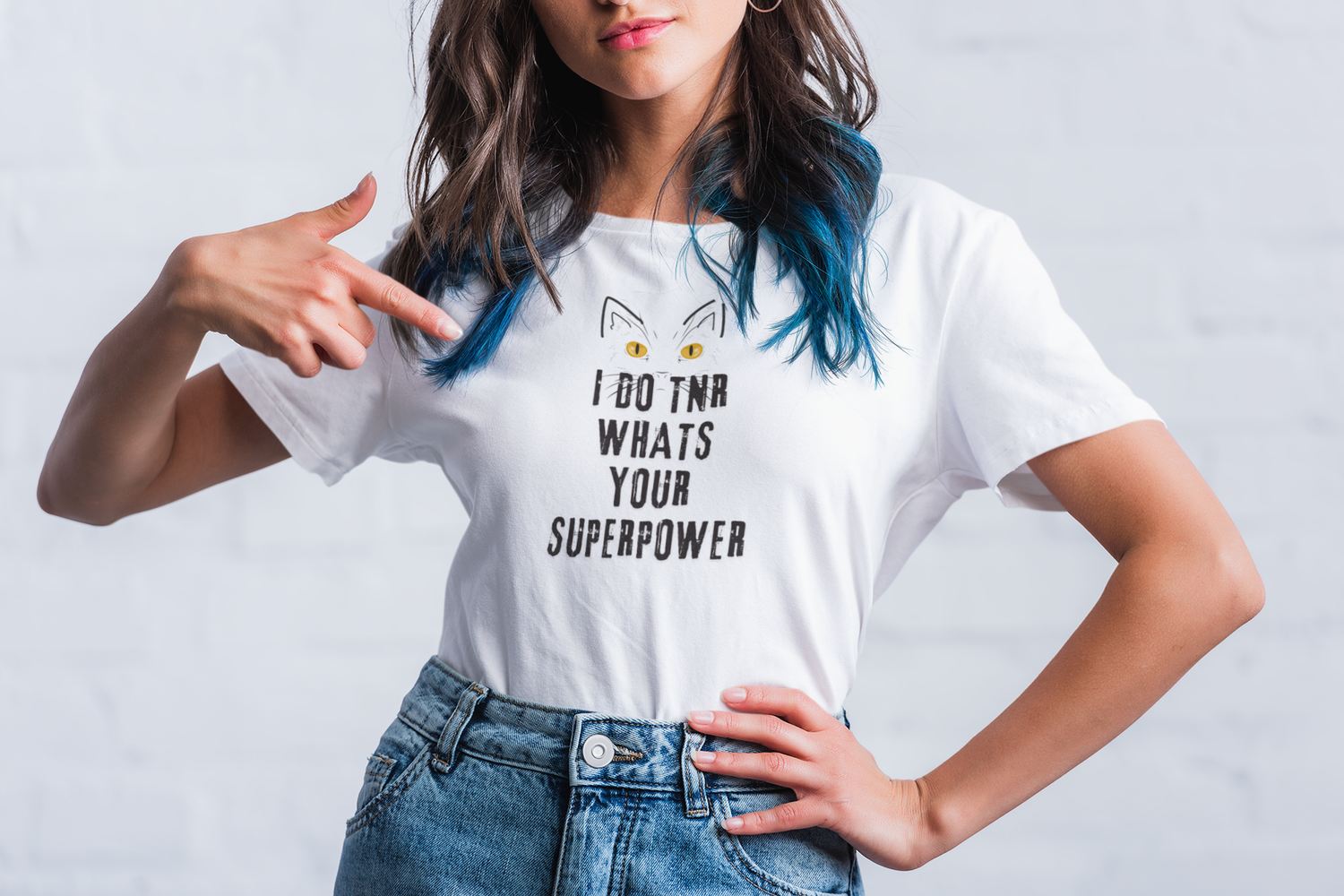 I Do TNR Whats Your Super Power --   Unisex t-shirt