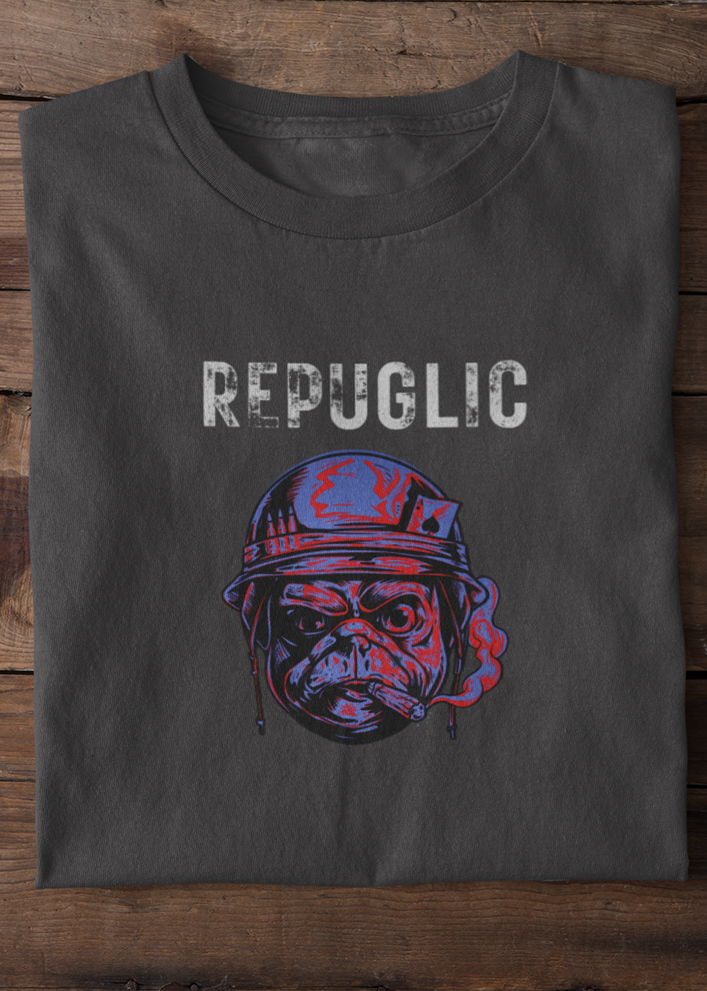 REPUGLIC - Pug Dog Unisex t-shirt